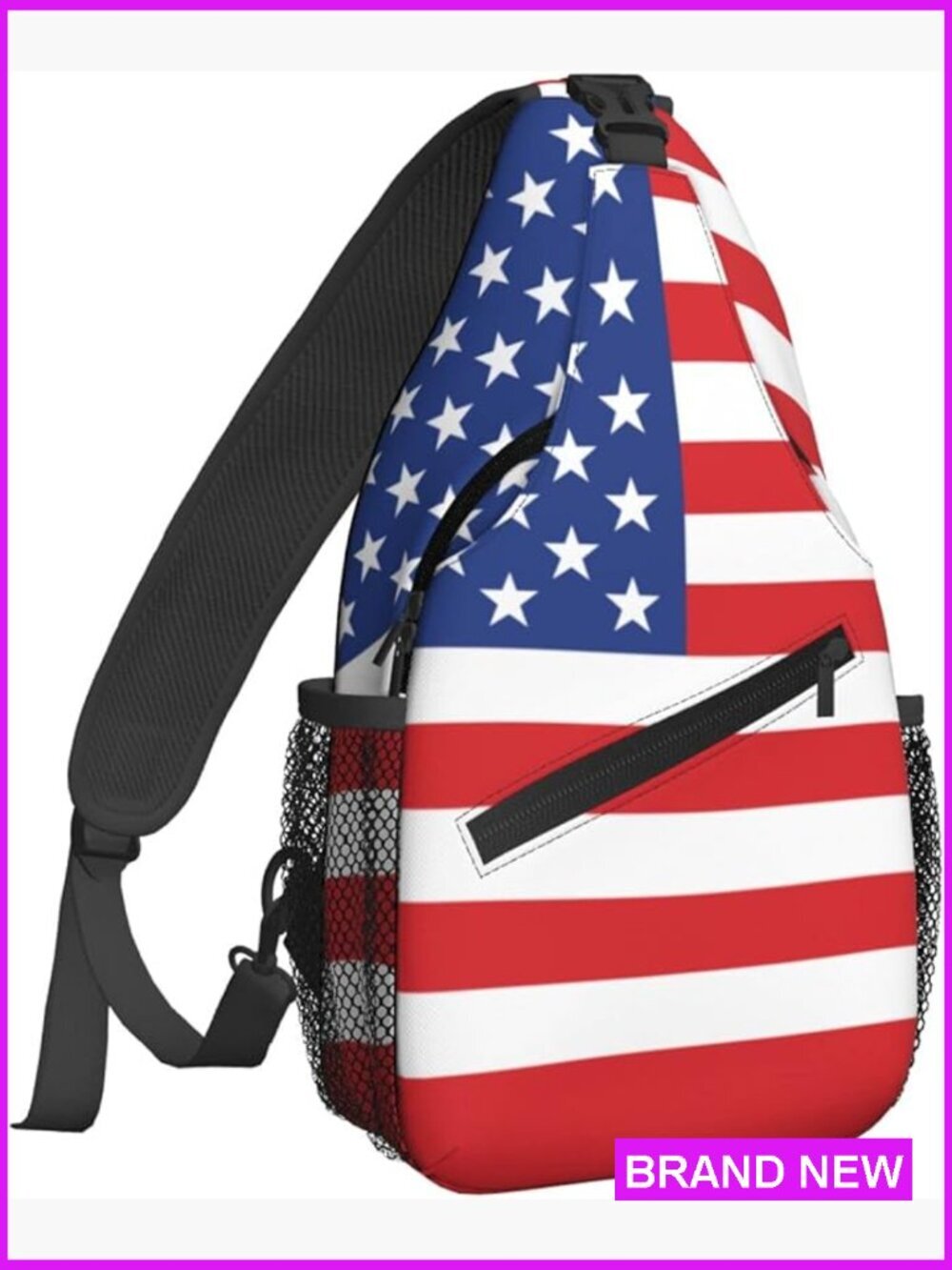 Sling Backpack Crossbody Shoulder Bag Daypack Travel Hiking Gym Cycling